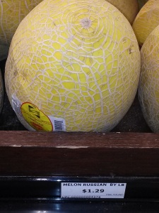 Ha! Same melons found in Chinatown, but here labeled 
