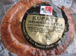 Kapaty Georgian Style sausage (pork, chicken, lamb, cilantro, dill, etc)